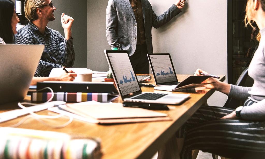 Cybersecurity team working